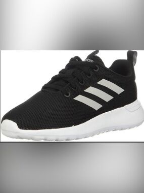 adidas Black and White Lightweight Mesh Trainer